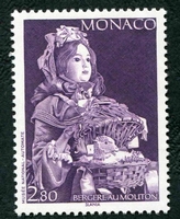 N°1921-1994-MONACO-AUTOMATE BERGERE AU MOUTON