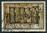 N°1818-1973-ESPAGNE-ADORATION DES MAGES-BUTRERA-8P