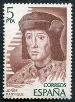 N°2158-1979-ESPAGNE-JORGE MANRIQUE-5P