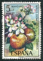 N°1902-1975-ESPAGNE-POMMIER EN FLEURS-5P