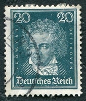 N°384-1926-ALLEM-LUDWIG VAN BEETHOVEN-20P-ARDOISE