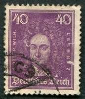 N°387-1926-ALLEM-GOTTFRIED WILHEM LEIBNIZ-40P-VIOLET