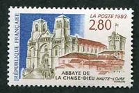 N°2825-1993-FRANCE-ABBAYE DE LA CHAISE-DIEU