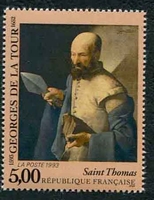 N°2828-1993-FRANCE-GEORGES DE LA TOUR-SAINT THOMAS