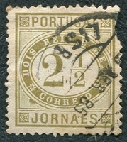 N°0050B-1876-PORT-POUR JOURNAUX-2R1/2-OLIVE