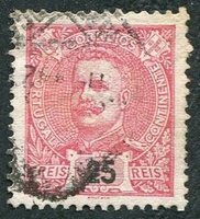 N°0131-1895-PORT-CHARLES 1ER-25R-ROSE
