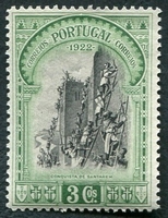 N°0492-1928-PORT-PRISE DE SANTAREM-3C-VERT