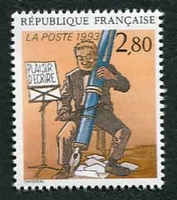 N°2841-1993-FRANCE-PLAISIR D'ECRIRE DE E.DAVODEAU