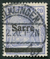 N°008-1920-SARRE-20P-BLEU/VIOLET