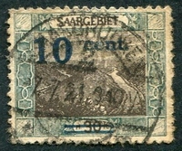 N°071-1921-SARRE-GRANDE BOUCLE DE LA SARRE-10C S/30P