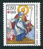 N°2853-1993-FRANCE-CROIX ROUGE-SAINT NICOLAS