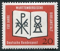 N°0254-1962-ALL FED-ECOLE BIBLIQUE DU WURTEMBERG-20P