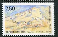 N°2891-1994-FRANCE-MONTAGNE STE VICTOIRE-CEZANNE