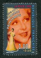 N°2897-1994-FRANCE-YVONNE PRINTEMPS