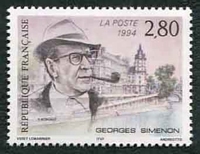 N°2911-1994-FRANCE-GEORGES SIMENON