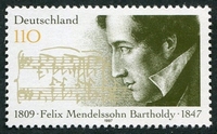 N°1785-1997-ALL FED-MENDELSSOHN-COMPOSITEUR-110P