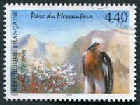 N°2999-1996-FRANCE-PARC DU MERCANTOUR-GYPAETE-4F40