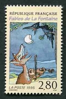 N°2961-1995-FRANCE-LE CORBEAU ET LE RENARD-LA FONTAINE