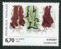 N°2969-1995-FRANCE-OEUVRE DE KIRKEBY