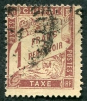 N°040-1893-FRANCE-TYPE DUVAL-1F-LILAS/BRUN S/PAILLE