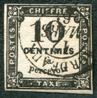 N°002-1859-FRANCE-10C-NOIR