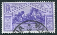 N°0267-1930-ITALIE-SCENE DE MOISSON-50C-VIOLET