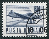 N°2348-1967-ROUMANIE-TRANSPORTS-AVION LEGER-35B