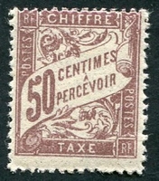 N°037-1893-FRANCE-TYPE DUVAL-50C-LILAS