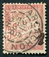 N°033-1893-FRANCE-TYPE DUVAL-30C ROUGE CARMINE