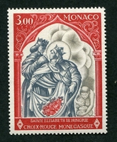 N°0788-1969-MONACO-CROIX ROUGE-SAINTE ELISABETH DE HONGRIE