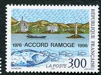 N°3003-1996-FRANCE-20E ANNIVERSAIRE ACCORD RAMOGE