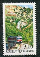 N°3017-1996-FRANCE-TRAIN AJJACIO-VIZZAVONA