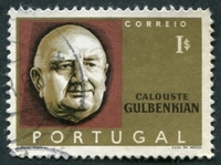 N°0966-1965-PORT-CALOUSTE GULBENKIAN-1E