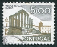 N°1225-1974-PORT-TEMPLE ROMAIN D'EVORA-5E