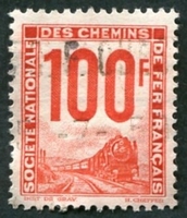 N°23A-1944-FRANCE-100F-ROUGE