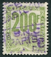 N°24-1944-FRANCE-200F-VERT JAUNE