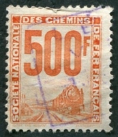 N°25-1944-FRANCE-500F-JAUNE/ORANGE