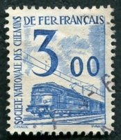 N°43-1960-FRANCE-3F-BLEU