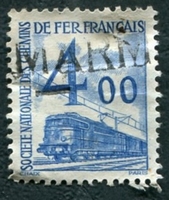 N°44-1960-FRANCE-4F-BLEU