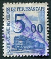 N°45-1960-FRANCE-5F-BLEU