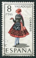 N°1670-1971-ESPAGNE-COSTUMES-VALLADOLID-8P