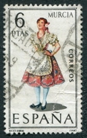 N°1577-1969-ESPAGNE-COSTUMES-MURCIA-6P