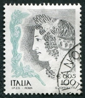N°2347-1999-ITALIE-JEUNE VELEA-100L-0,05€