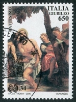 N°2417-2000-ITALIE-BAPTEME DU CHRIST-650L