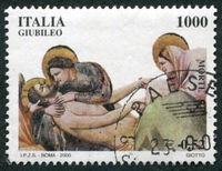 N°2419-2000-ITALIE-LA MORT DU CHRIST-1000L