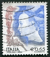 N°2702-2004-ITALIE-PRINCESSE DE TREBIZONDE-0,65€