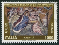 N°2531-2001-ITALIE-MOSAIQUE NATIVITE-ROME-1000L