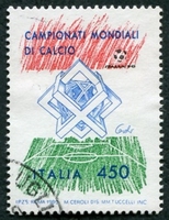 N°1834-1989-ITALIE-SPORT-COUPE DU MONDE DE FOOTBALL-450L
