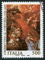 N°2197-1996-ITALIE-TABLEAU-L'ANNOCIATION-500L