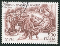 N°2344-1998-ITALIE-ADORATION DES BERGERS-GIULIO ROMANO-900L